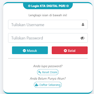 Register PGRI Kota Mojokerto - Persatuan Guru Republik Indonesia Cabang Kota Mojokerto